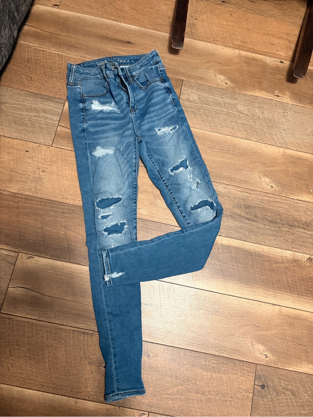 Super Comfy American Eagle Outfitters Distressed Skinny Jeans